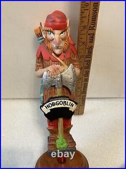 WYCHWOOD BREWING HUNTING HOBGOBLIN draft beer tap handle. ENGLAND. Injured