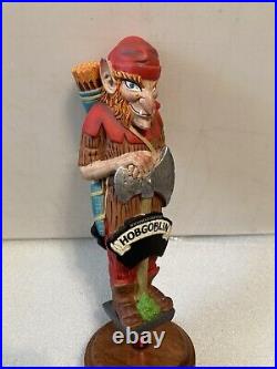 WYCHWOOD BREWING HUNTING HOBGOBLIN draft beer tap handle. ENGLAND. Injured