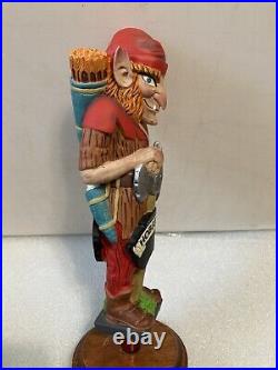 WYCHWOOD BREWING HUNTING HOBGOBLIN draft beer tap handle. ENGLAND. Injured