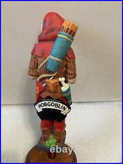 WYCHWOOD BREWING HUNTING HOBGOBLIN draft beer tap handle. ENGLAND. Injured