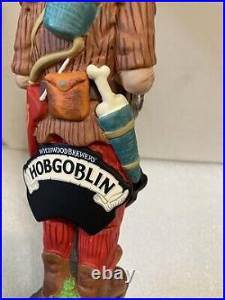 WYCHWOOD BREWING HUNTING HOBGOBLIN draft beer tap handle. ENGLAND. Injured