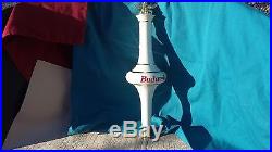 White and Gold Budweiser Beer Tap Handle