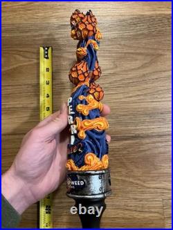 Wicked Weed Beer Tap Handle Knob Topper Bar Top Keg Draft Brewing Perni Haze