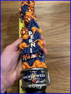 Wicked Weed Beer Tap Handle Knob Topper Bar Top Keg Draft Brewing Perni Haze