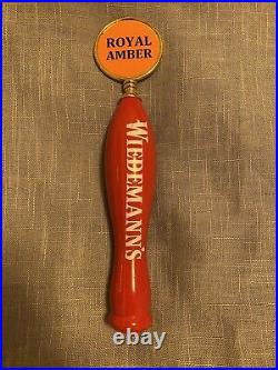 Wiedemann's Fine Beer- Royal Amber Tap Handle