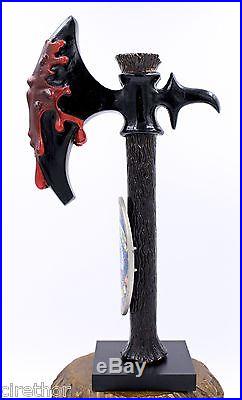 Wychwood Hobgoblin Axe 3D Figural Bloody Axe Beer Tap Handle FREE SHIPPING
