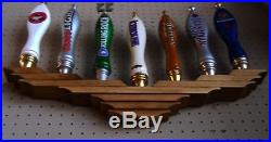 X2 Lot Of 2 Ea Beer Tap Handle Display Holds 7 Wall Mount American Eagle Design