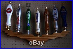 X2 Lot Of 2 Ea Beer Tap Handle Display Holds 7 Wall Mount American Eagle Design