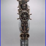 YO-HO-HO PIRATE -SKULL BAR BEER TAP HANDLE DIRECT FROM RON LEE